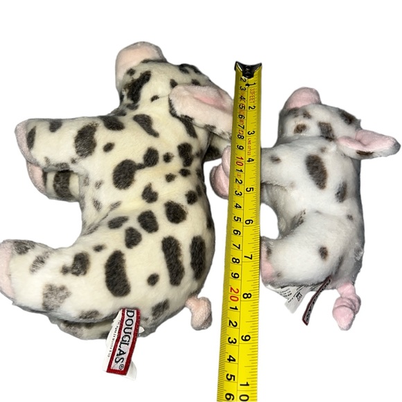 Douglas Cuddle Toy Pauline Pig And Baby Piglet Lot Of 2 Plush Stuffed Animals - Picture 7 of 7